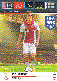 Joel Veltman AFC Ajax 2015 FIFA 365 #19